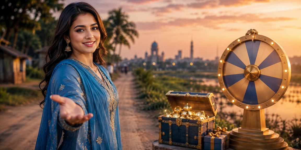 কুমিল্লায় সালোয়ার কামিজ পরিহিত মডেল ভিআইপি বোনাস উপভোগ করছেন