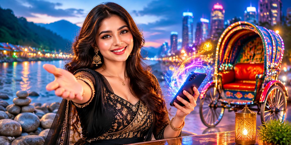 ঢাকায় রিকশার পাশে মোবাইলে বেটিং সহায়তা খুঁজছেন একজন বাংলাদেশি ব্যবহারকারী